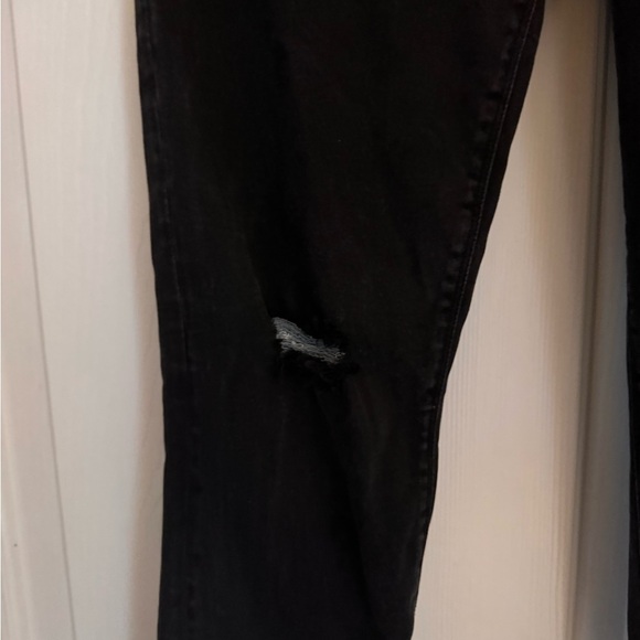 SPANX Black Distressed Jeggings - Picture 4 of 9